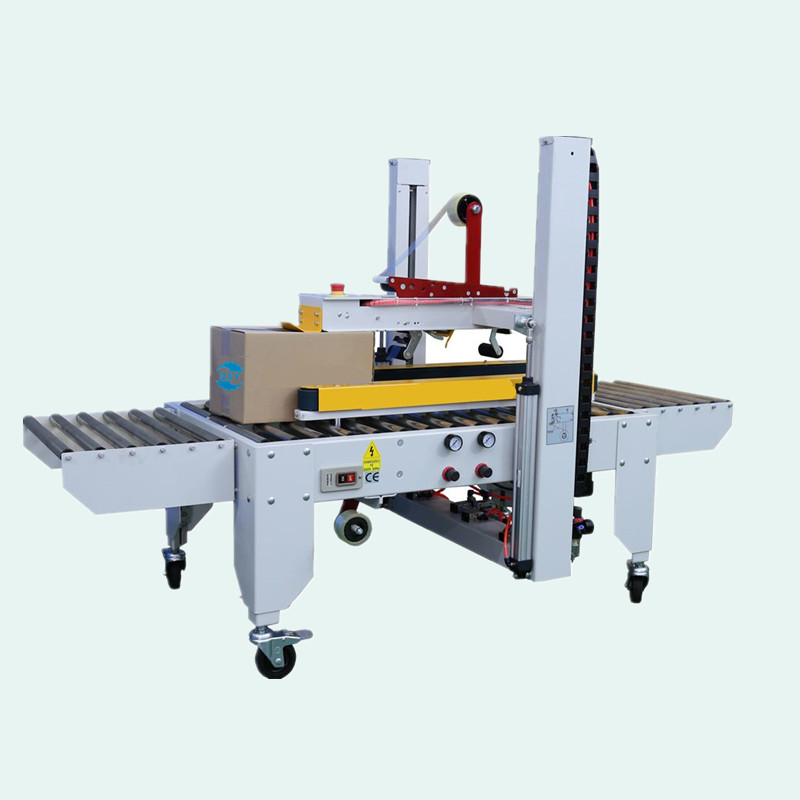 Carton sealing and packaging machine